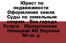 Юрист по недвижимости. Оформление земли. Суды по земельным спорам - Все города Услуги » Юридические   . Ненецкий АО,Верхняя Мгла д.